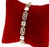 1227 Bransoletka elegancka złota cyrkonie 19cm pozłacana 14k Xuping 
